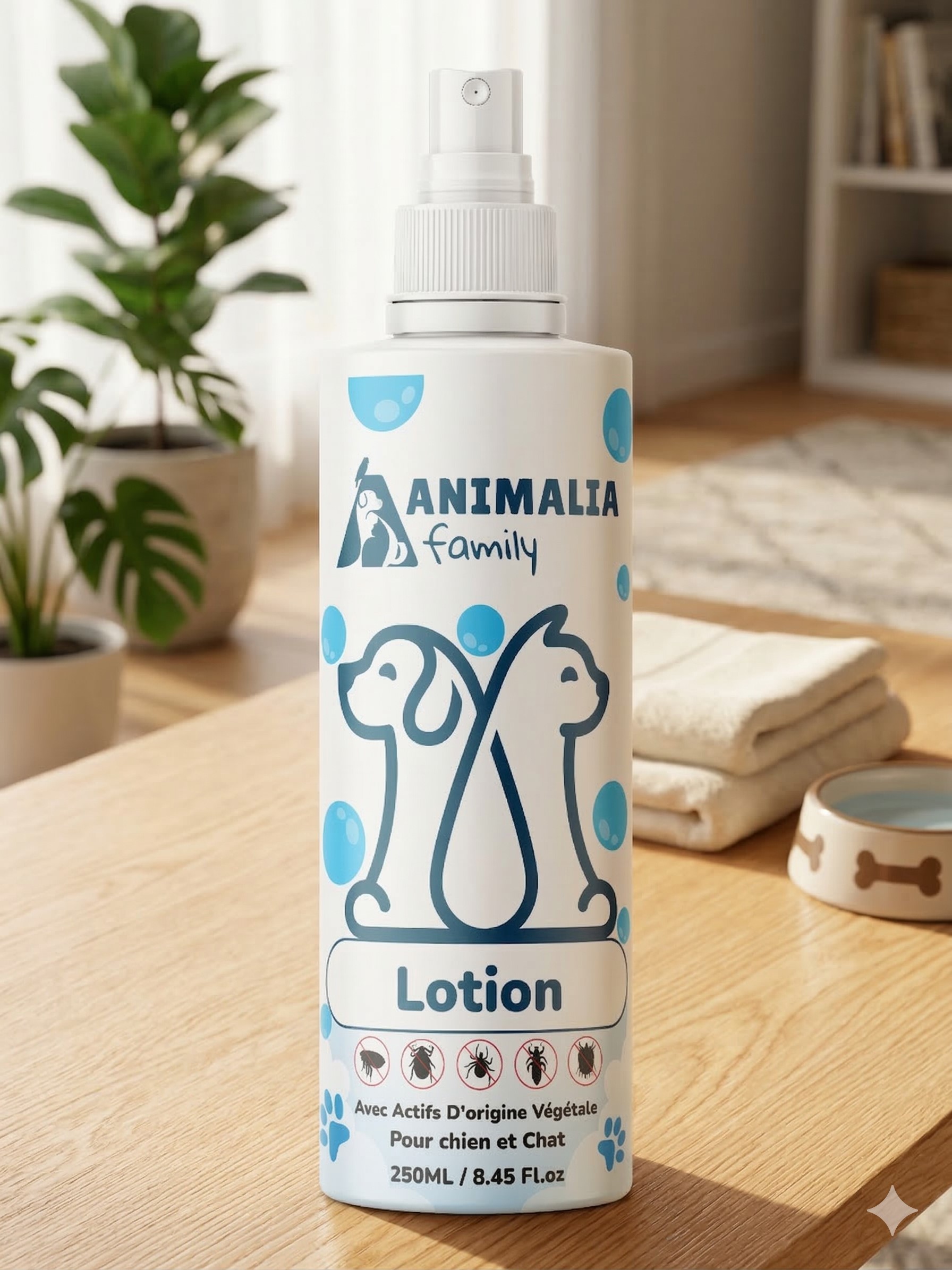 Lotion Antiparasitaire & Répulsive